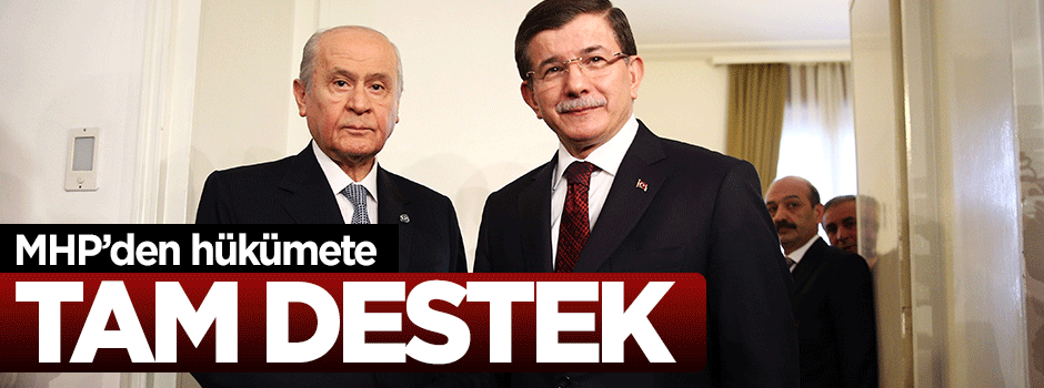 MHP, hükümetin Cizre ve Yüksekova kararına destek geldi