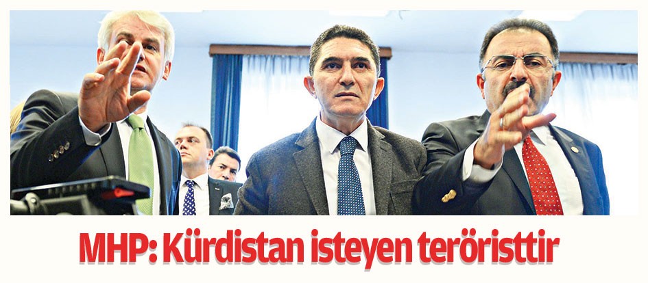 MHP: Kürdistan isteyen teröristtir