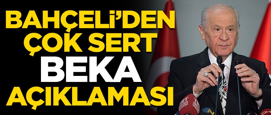 MHP Lideri Bahçeli'den çok sert "beka" açıklaması!