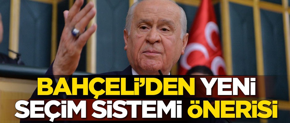 MHP lideri Devlet Bahçeli'den seçim sonuçlarıyla ilgili flaş açıklama