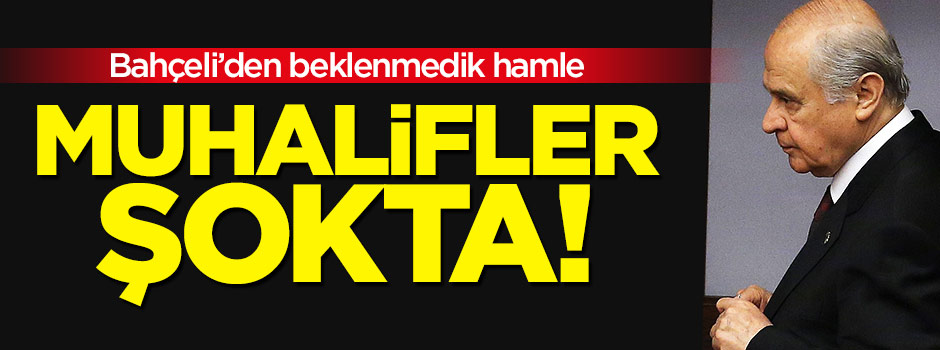 MHP liderinden muhaliflere tasfiye taktiği