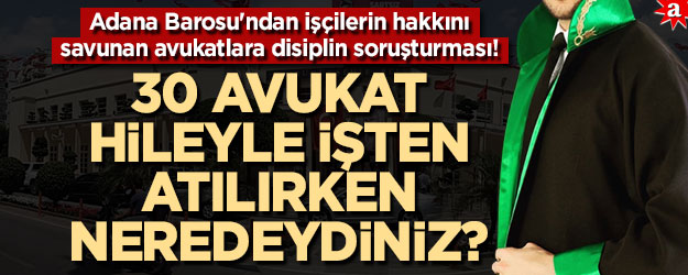 MHP MYK Üyesi Öztürk'ten sert tepki: 30 avukatı hileyle işten çıkartırlarken neredeydiniz?