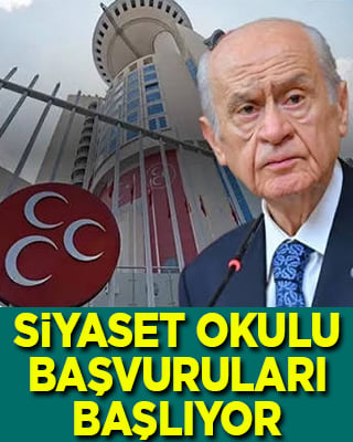 MHP Siyaset ve Liderlik Okulu'nda 24. dönem başvuruları başlıyor
