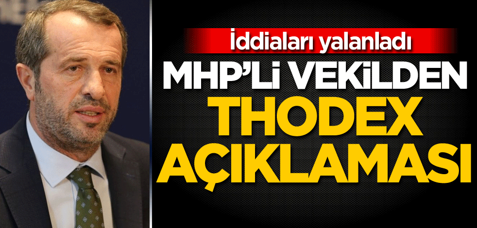 MHP vekili Saffet Sancaklı'dan Thodex açıklaması
