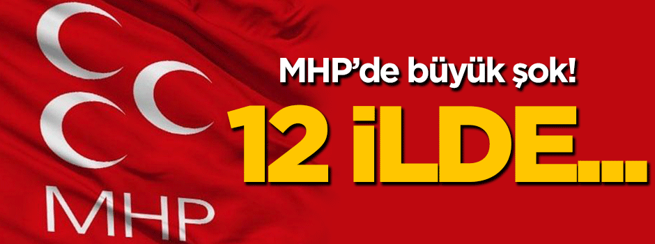 MHP'de 8 il yönetimi görevden alındı!