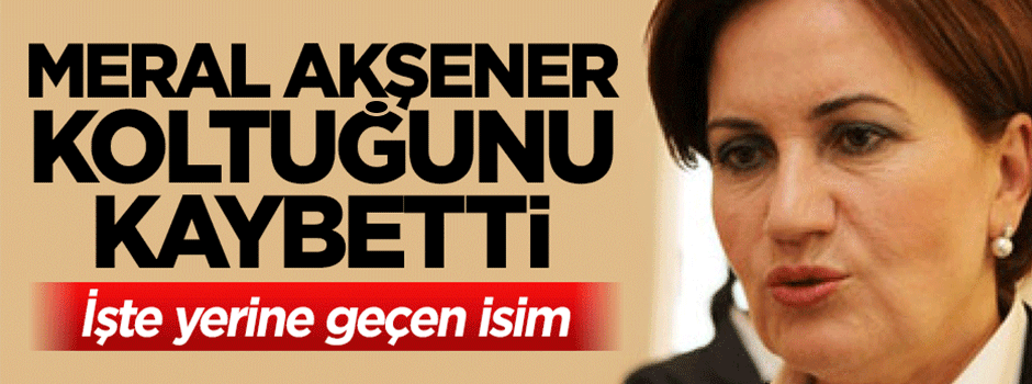 MHP'de Meral Akşener'in koltuğuna Koray Aydın oturdu