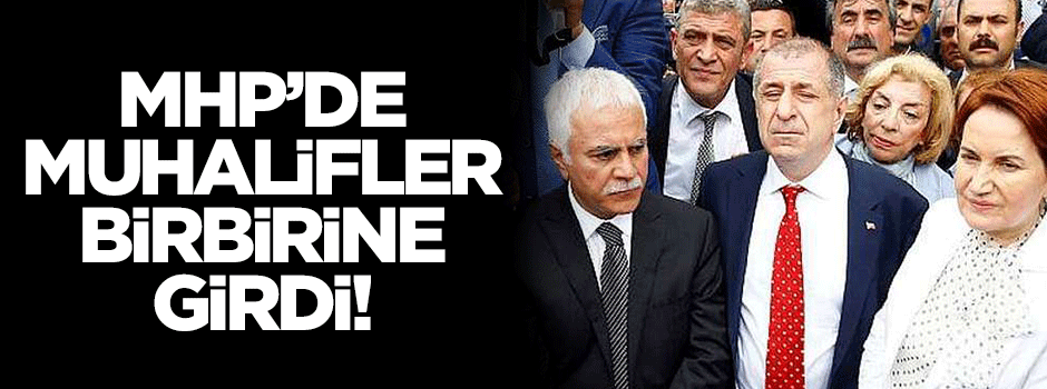 MHP'de muhalif krizi