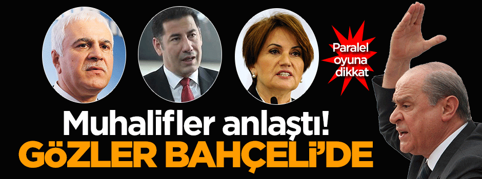 MHP'de muhalifler anlaştı!