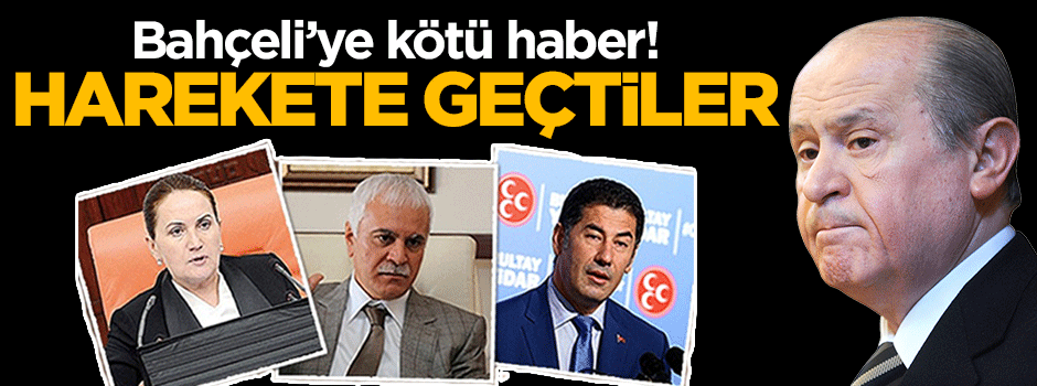 MHP'de muhalifler imzaları birleştiriyor