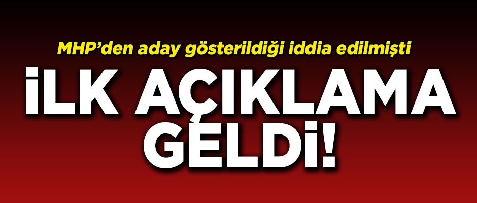 MHP'den aday olacağı belirtilen Bedrettin Dalan'dan ilk açıklama!