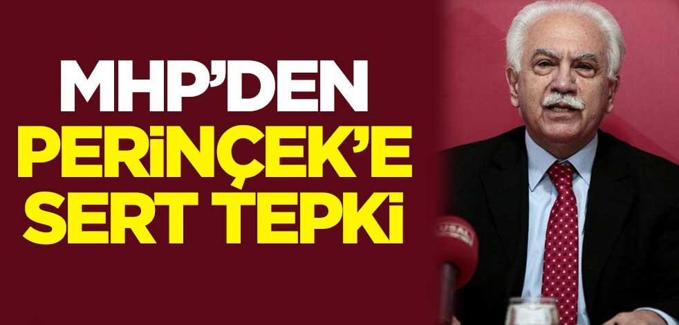 MHP'den Doğu Perinçek'e sert tepki