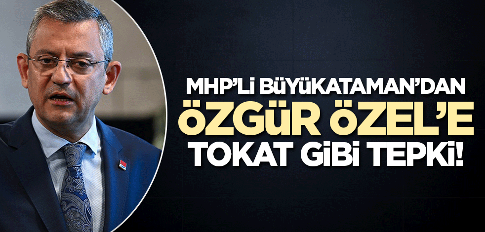 MHP'den emanetçi başkana tokat gibi tepki! 'Darbecilere göz kırpan Özgür Özel illüzyon çabasında'
