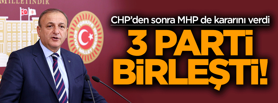 MHP'den flaş dokunulmazlık cevabı!