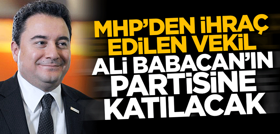MHP'den ihraç edilen Erhan Usta soluğu Ali Babacan'ın partisinde aldı!