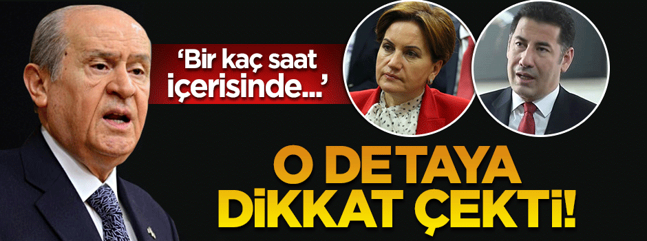 MHP'li Ataman'ın dikkat çektiği o detay