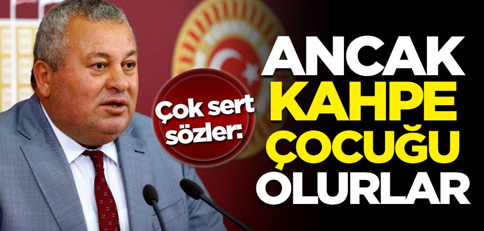 MHP’li Cemal Enginyurt’tan çok sert sözler: Ancak kahpe çocuğu olurlar