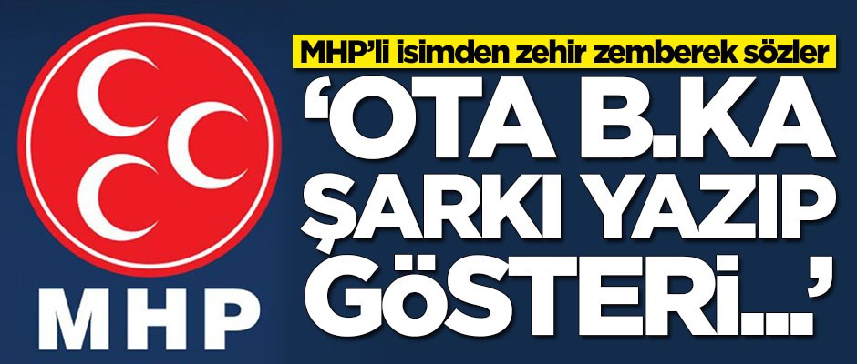 MHP'li Cemal Enginyurt'tan çok sert sözler! 'Ota b.ka şarkı yazıp gösteri yapanlara...'