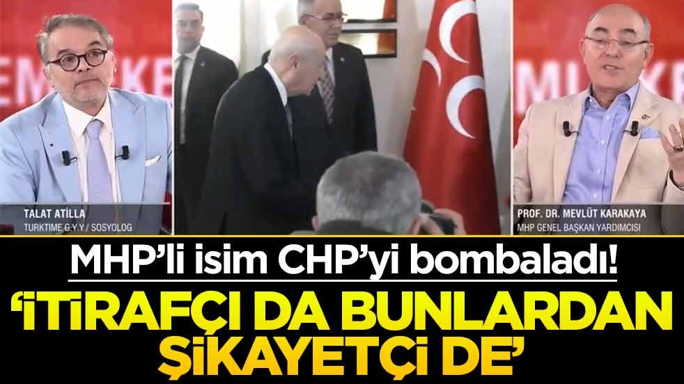 MHP’li isim CHP’yi bombaladı! ‘İtirafçı da şikayet eden de CHP’nin içinden’