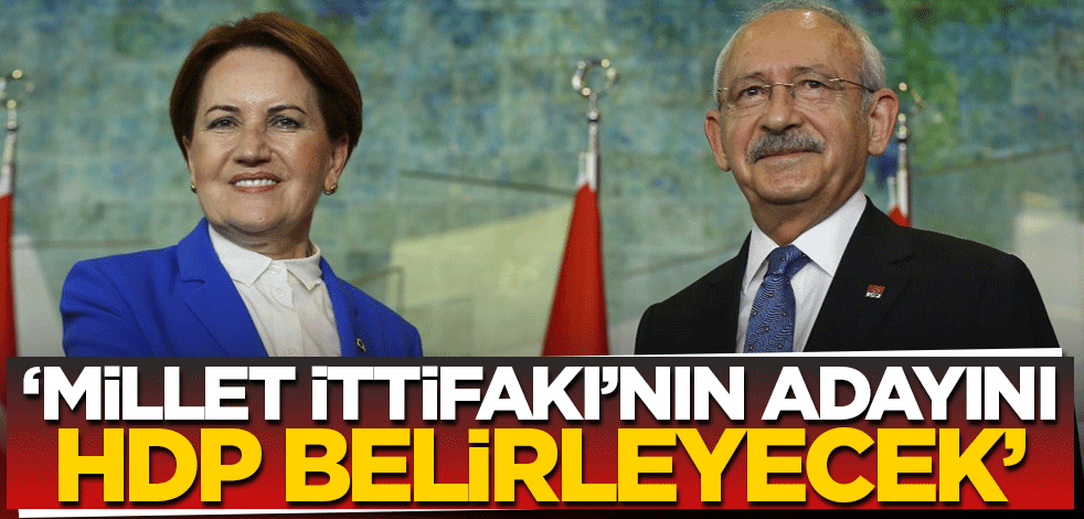 MHP'li isimden ilginç iddia: 'Millet İttifakı'nın adayını, HDP belirleyecek'
