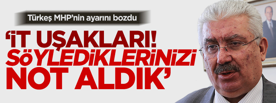 MHP'li Semih Yalçın televizyonculara hakaret etti