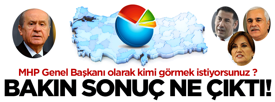 MHP'de genel başkanlık anketi