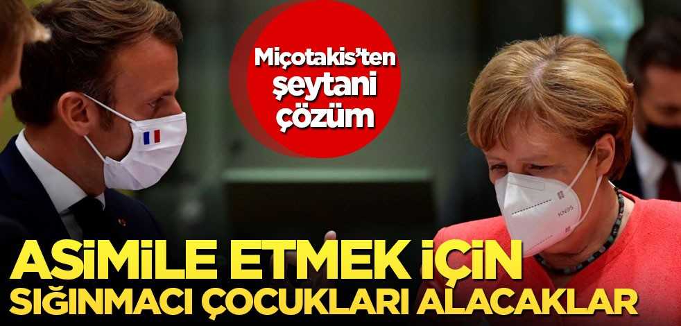 Miçotakis önerdi: Asimile etmek için sığınmacı çocukları alacaklar