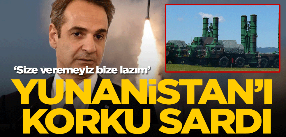 Miçotakis S-300 meselesine noktayı koydu! Yunanistan'a lazım