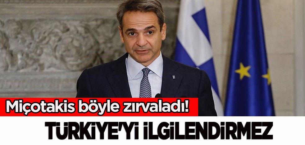 Miçotakis'ten deniz parkı açıklaması! Resmen zırvaladı: Türkiye'yi ilgilendirmez... Yeni gelişme