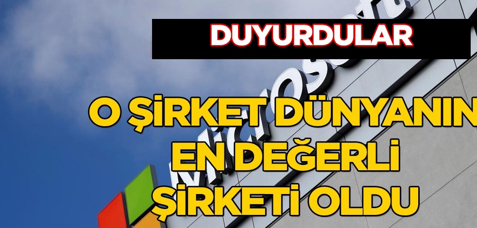 Microsoft, dünyanın en zengin ismi! En değerli şirketi oldu: Rakibi Apple, parası için kemer sıkıyor: 2 trilyon doları aştı