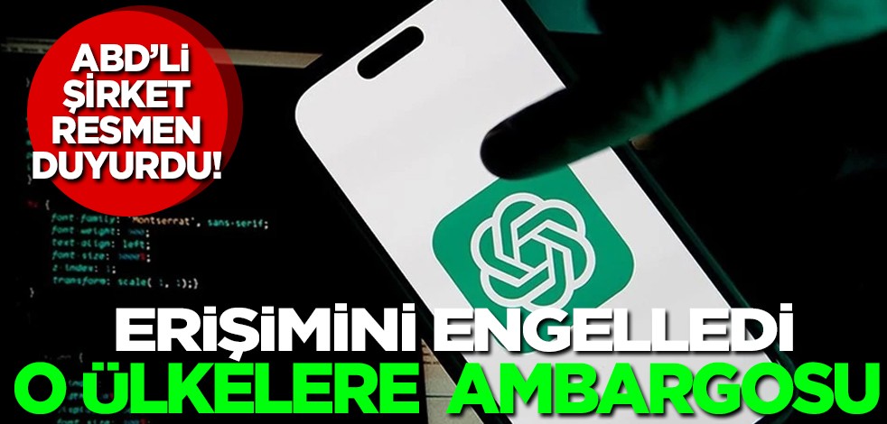  Microsoft'tan ambargo: Bu kez de Kuzey Kore, Çin, Rusya, İran menşeili ChatGPT'ye erişim yasağı geldi