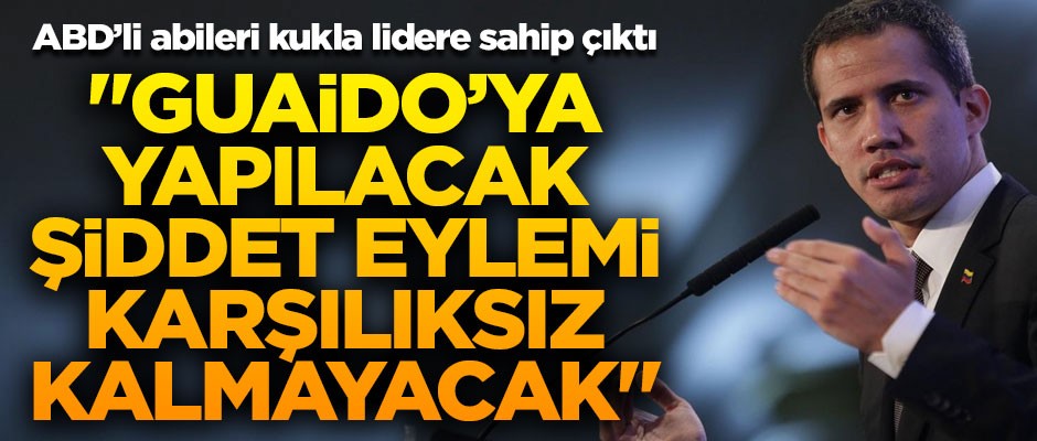 Mike Pence'den küstah sözler! "Guaido'ya yapılacak şiddet eylemi karşılıksız kalmayacak"