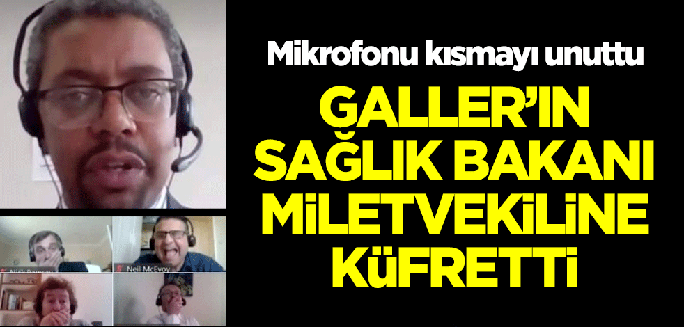 Mikrofonu kısmayı unutan Galler'ın Sağlık Bakanı, milletvekiline küfür etti