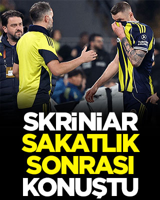 Milan Skriniar sakatlık sonrası konuştu