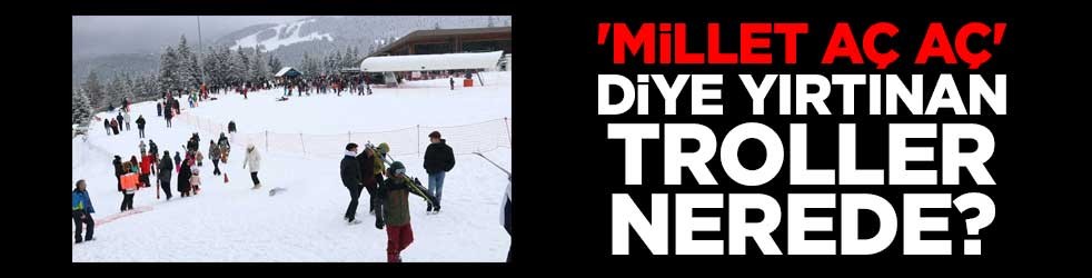 'Millet aç aç' diye yırtınan troller nerede? Ilgaz yeni yıla dolu girecek