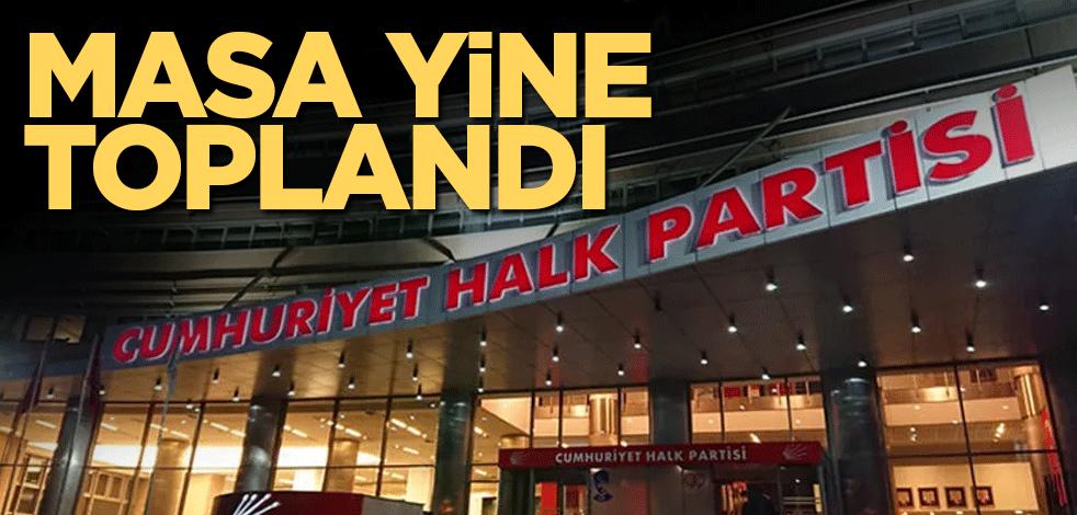 Millet İttifakı, yine toplandı
