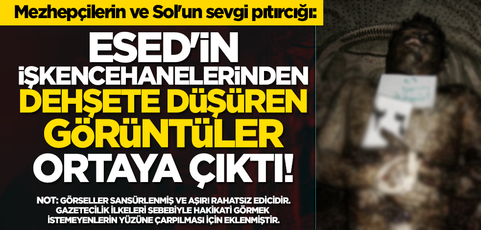 Millet neden kaçıyor gör Mr. Özdağ! Esed'in işkencehanelerinden dehşete düşüren görüntüler ortaya çıktı!