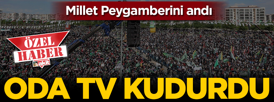 Millet, Peygamberini andı, ODA TV kudurdu!