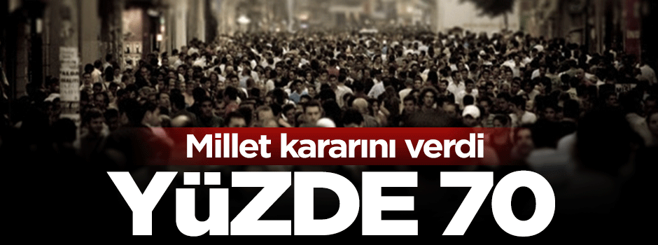 Millet Rus uçağı konusunda devletin yanında