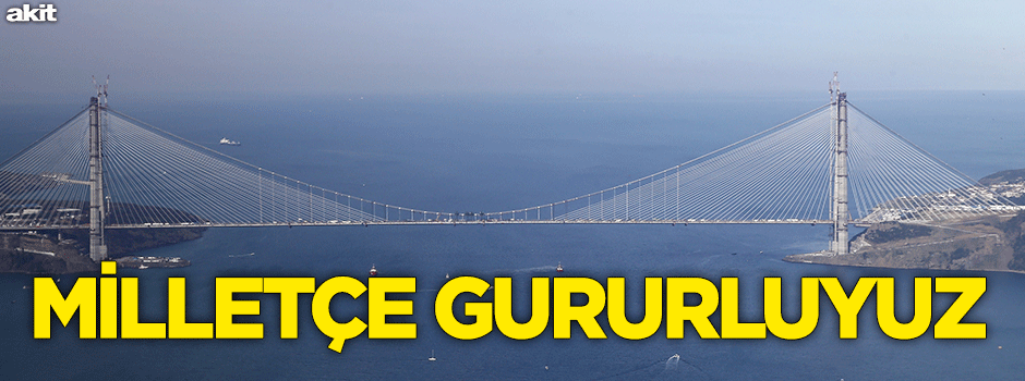 Milletçe gururluyuz!