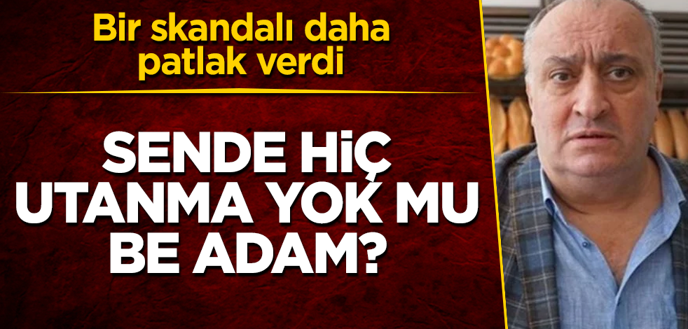 Millete "aptal" diye hakaret eden Cihan Kolivar'dan bir skandal daha! Sende hiç utanma yok mu be adam?