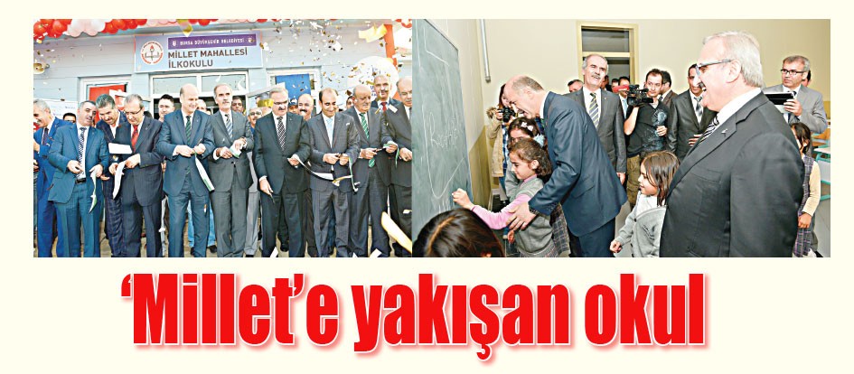 ‘Millet’e yakışan okul