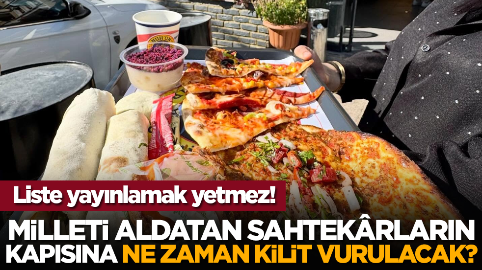Milleti aldatan sahtekârların kapısına ne zaman kilit vurulacak?