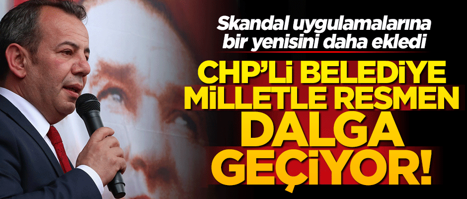 Milletle dalga geçiyorlar! CHP'li belediyeden çöp toplama yerine parfüm