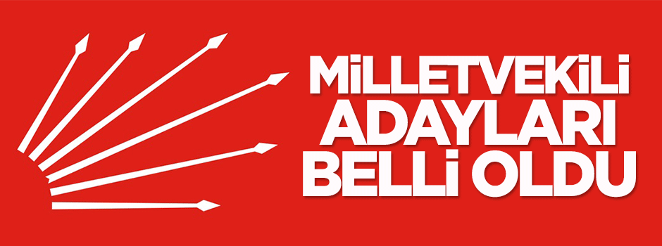 Milletvekili adayları belli oldu!