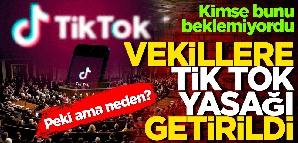 Milletvekillerine Tik Tok yasağı konuldu! Peki ama neden?