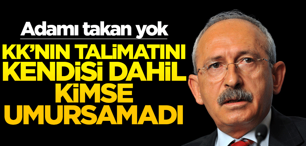 Milletvekillerine yapmayın dedi, kendisi yaptı! Kılıçdaroğlu kendi talimatına uymadı