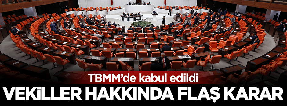 Milletvekillerine yeni kurallar geliyor