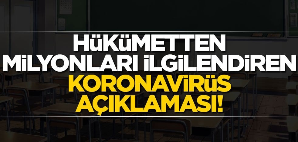 Milli Eğitim Bakanı Ziya Selçuk'tan uzaktan eğitim açıklaması