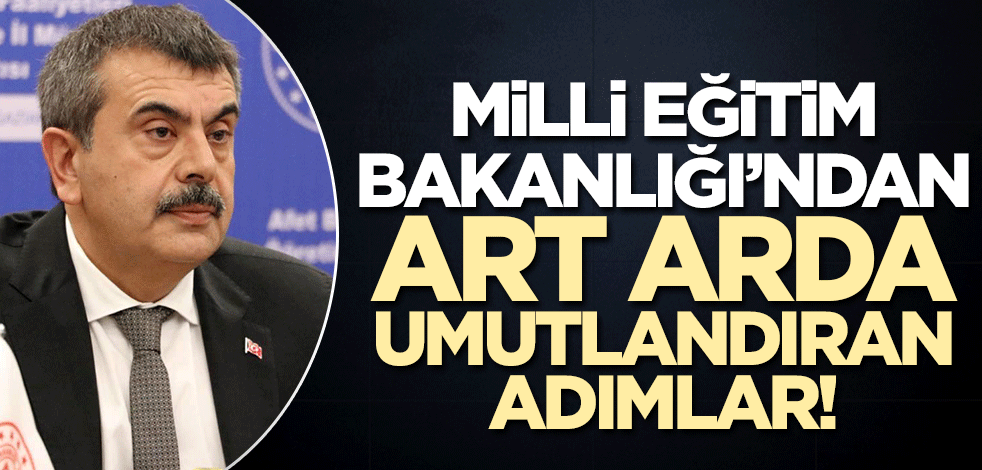 Milli Eğitim Bakanlığı'ndan art arda ümitlendiren haberler! 'Türk toplumunda aile' müfredatta