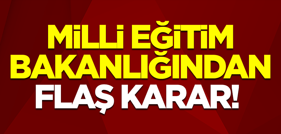 Milli Eğitim Bakanlığından flaş karar! Yüz yüze sınavlar ertelendi